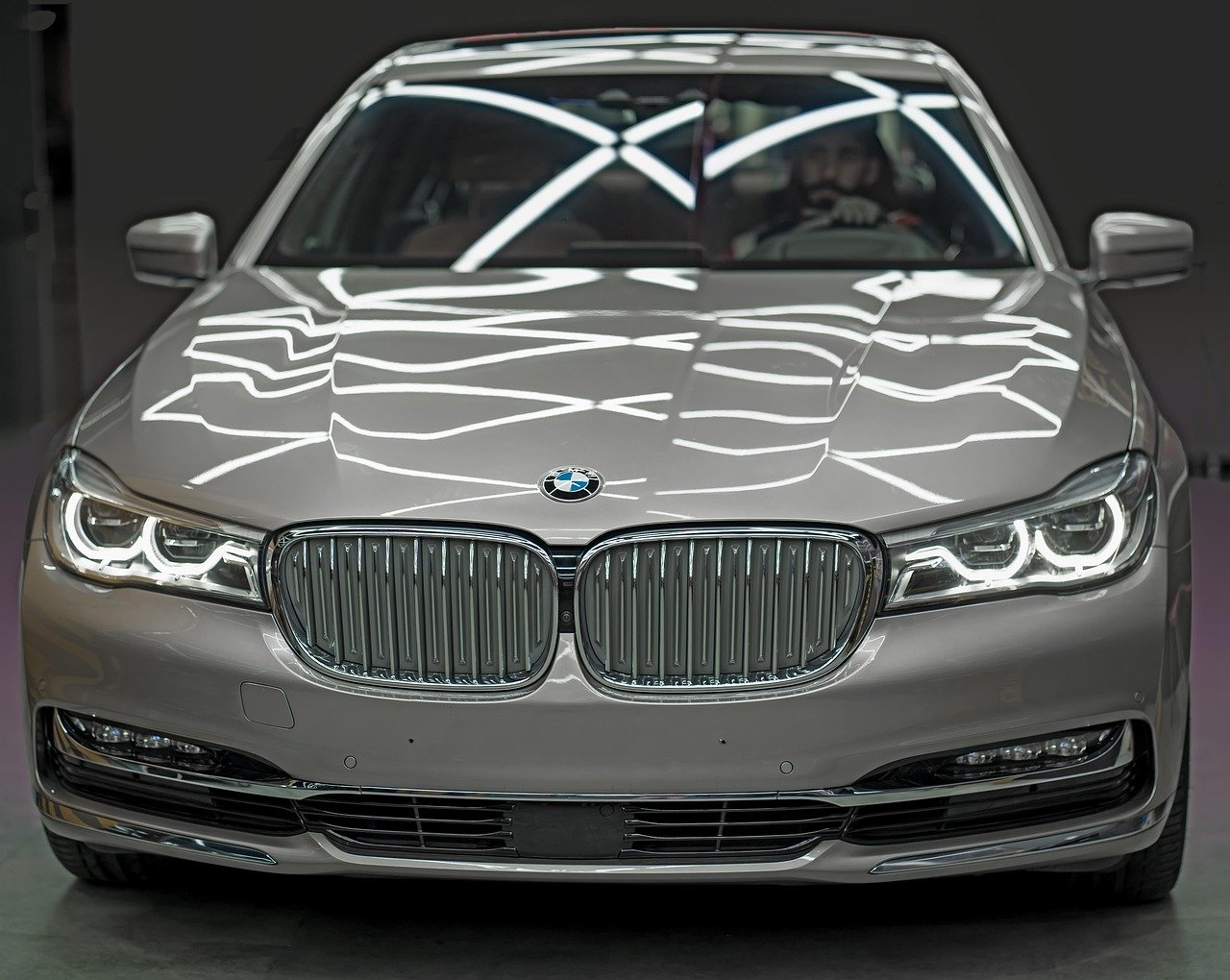 car, bmw, automotive, automobile, blue, light, bmw face, car face, car wallpapers, car light, automotive industry, bmw 7, bmw 7 series, 7series